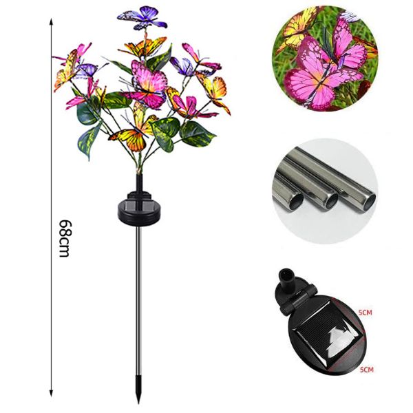 solcellelampe specifikationer