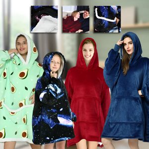 Hættetrøje og tæppe i ét | HOODZIE