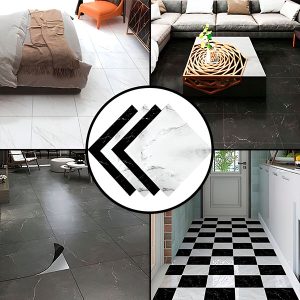 Selvklæbende gulvklistermærker (5 stk) | INSTALAY