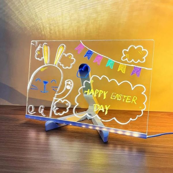 Kreativ LED tavle