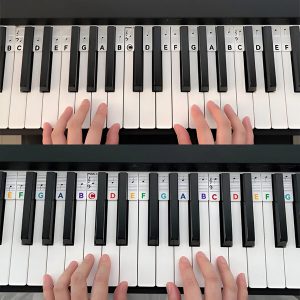 Klavernoder, der gør det nemmere at lære | MELOKEY