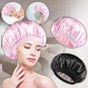 Luksuriøs satin-hætte | SILKCROWN