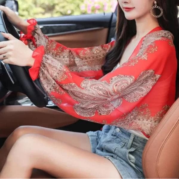 SUNSLEEVE tørklæde med ærmer