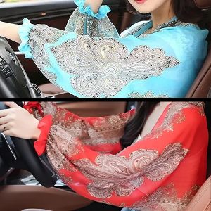 Luftig og let tørklæde med ærmer | SUNSLEEVE