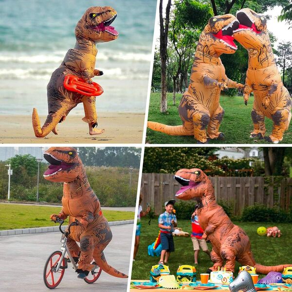 sikkert oppusteligt kostume