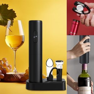 Elektrisk Vinåbner Sæt 5 i 1 | VINOCORK