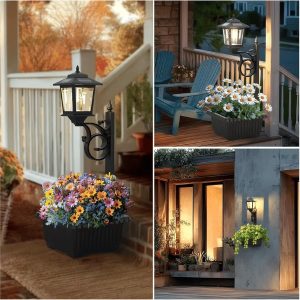 Solcelledrevet havekrukke-lampe | LUMIPOT